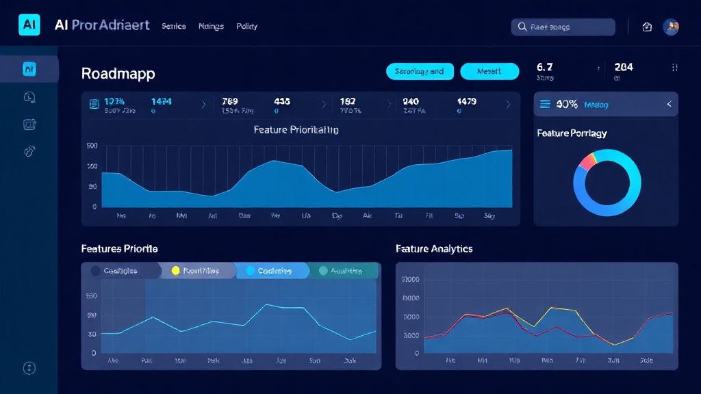 AI PM product management dashboard interface