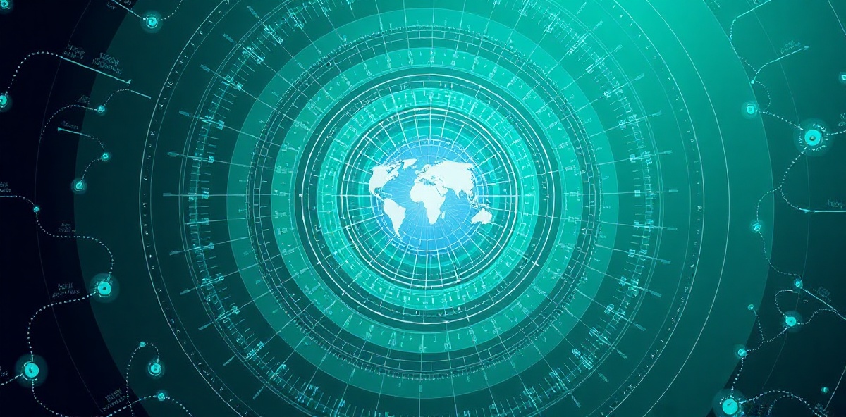 Concentric World Layers and Central Hub