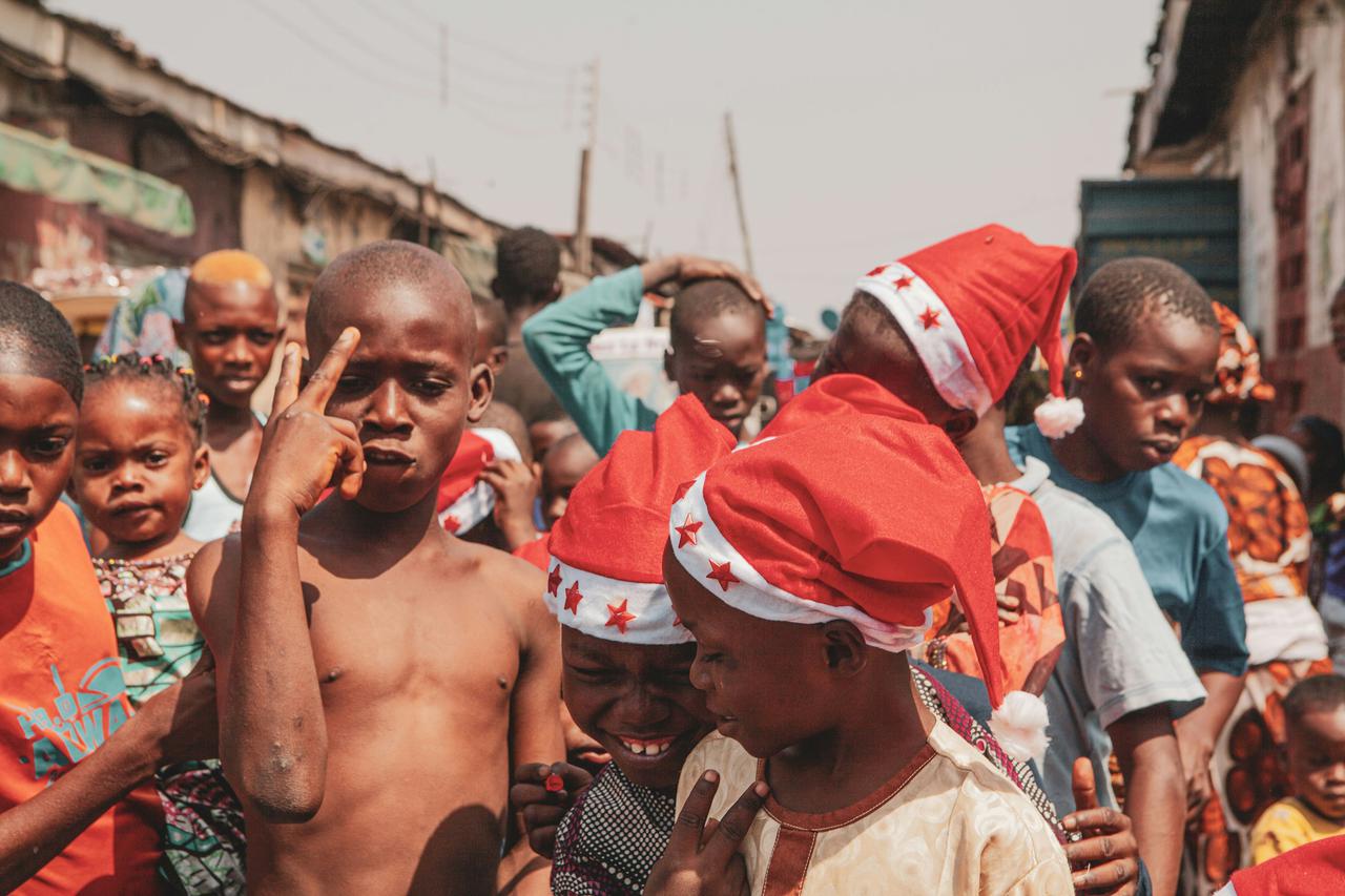 Pictures from an outreach organized by WEFEED (an initiative that feeds over 1000 kids every year)