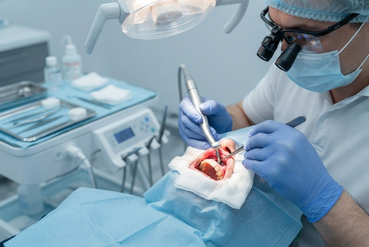 Dental implant procedure at Corio Dental Surgery