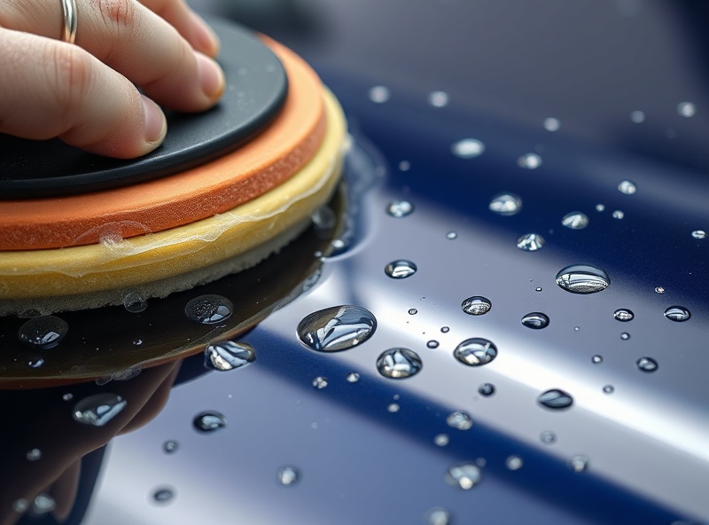 Exterior car polishing and detailing