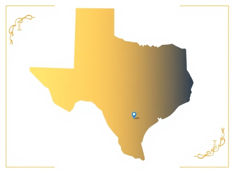 Map of Texas showing statewide coverage of funeral homes and cemeteries