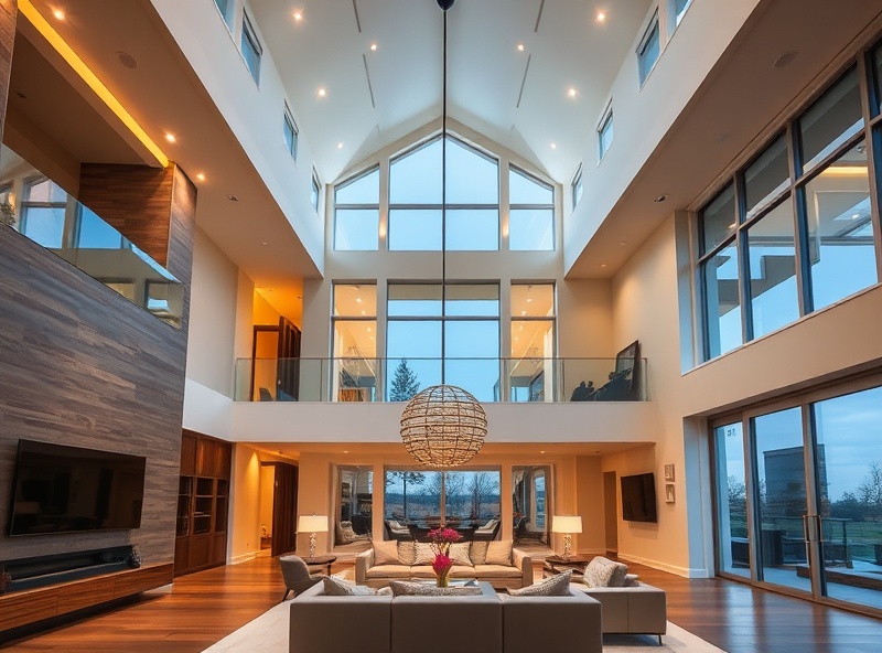 Modern luxury home interior