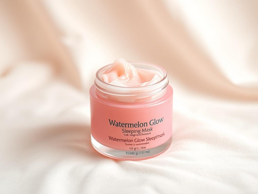 A realistic high resolution image of a jar of Watermelon