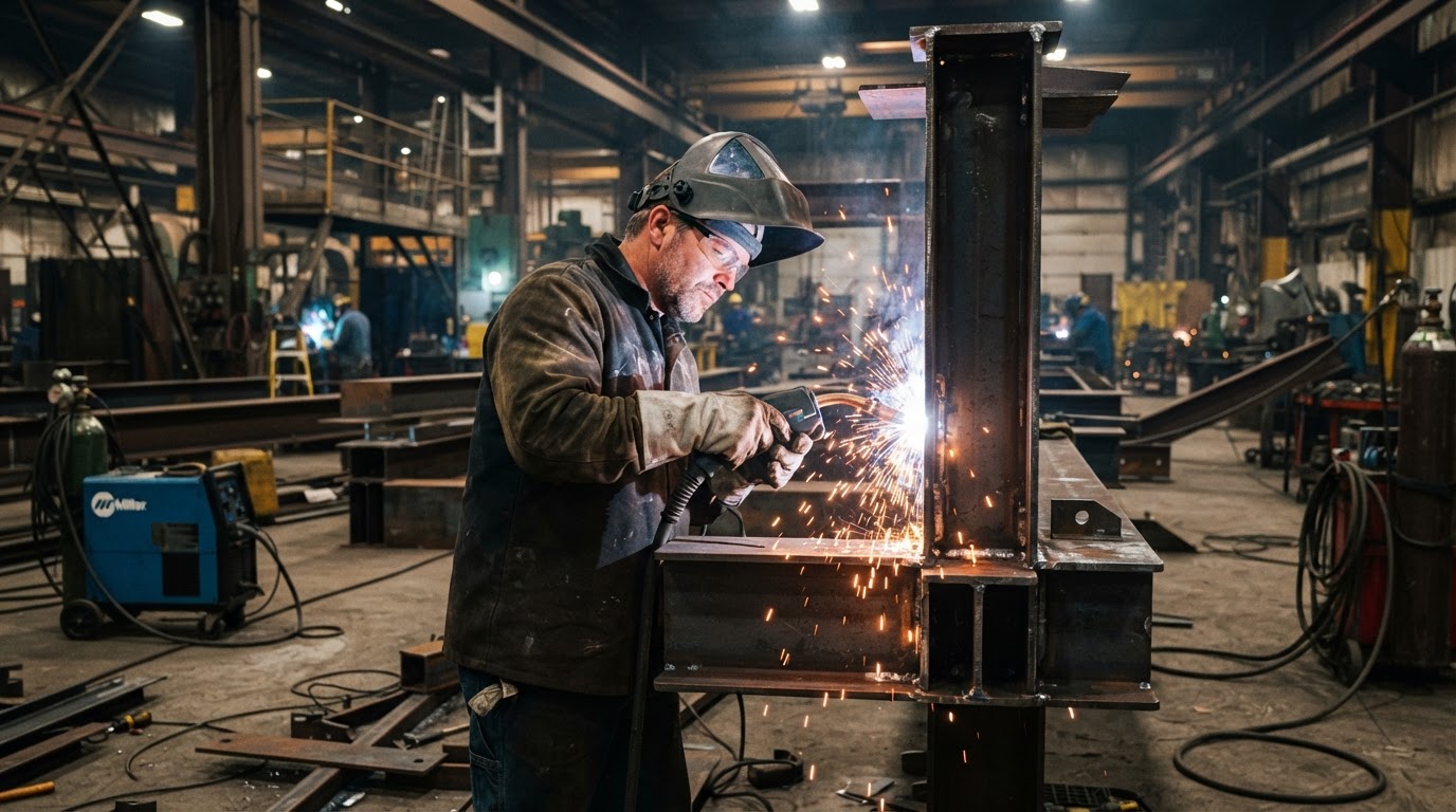 Professional welding work
