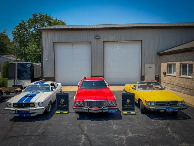 Vintage car collection