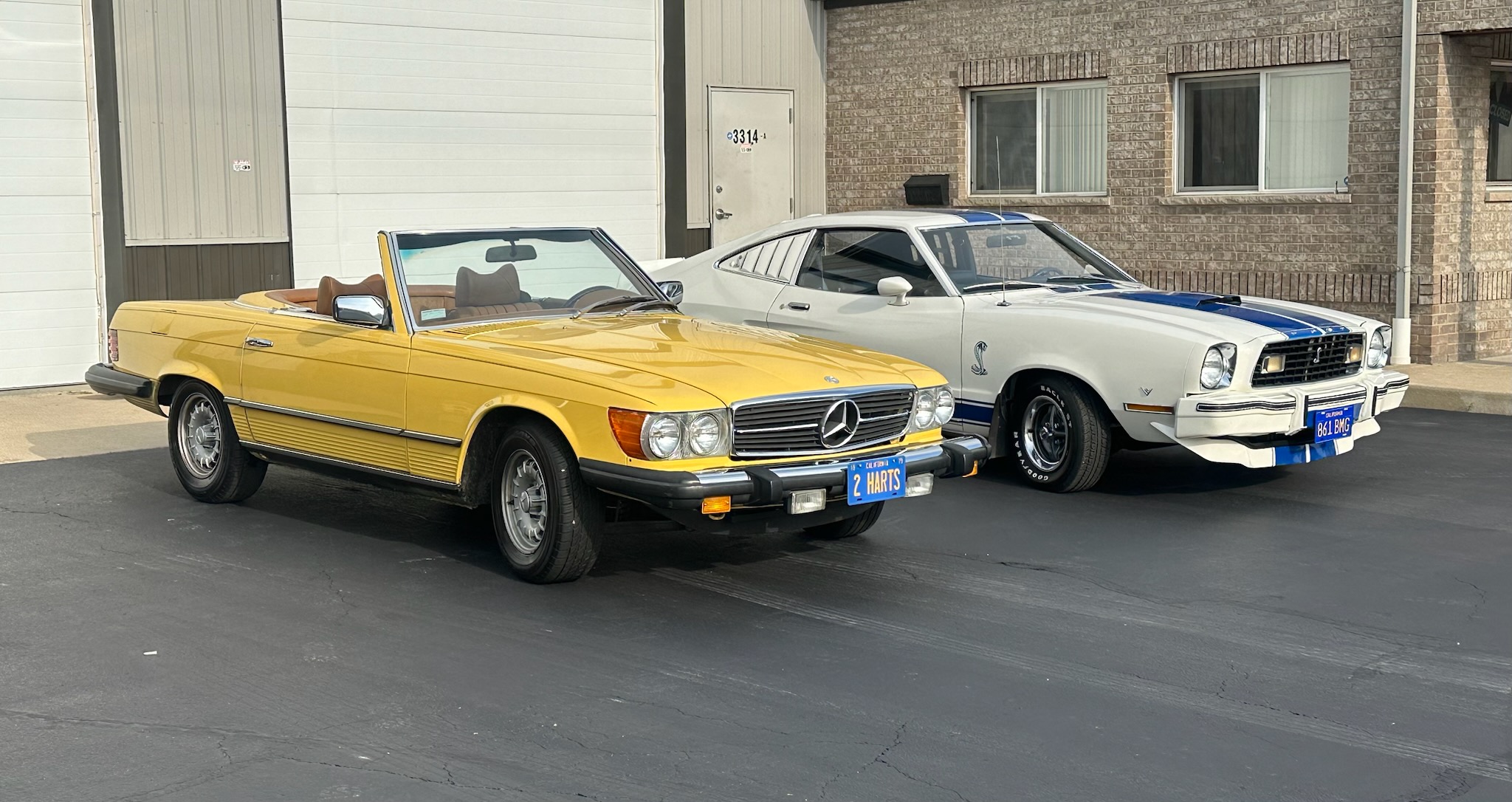 Vintage car collection