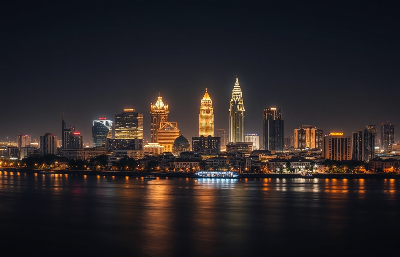 Phnom Penh Skyline