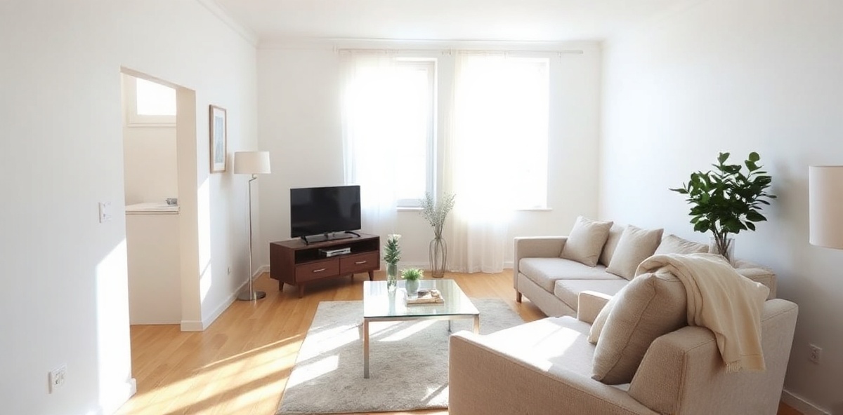 Clean move-in ready apartment