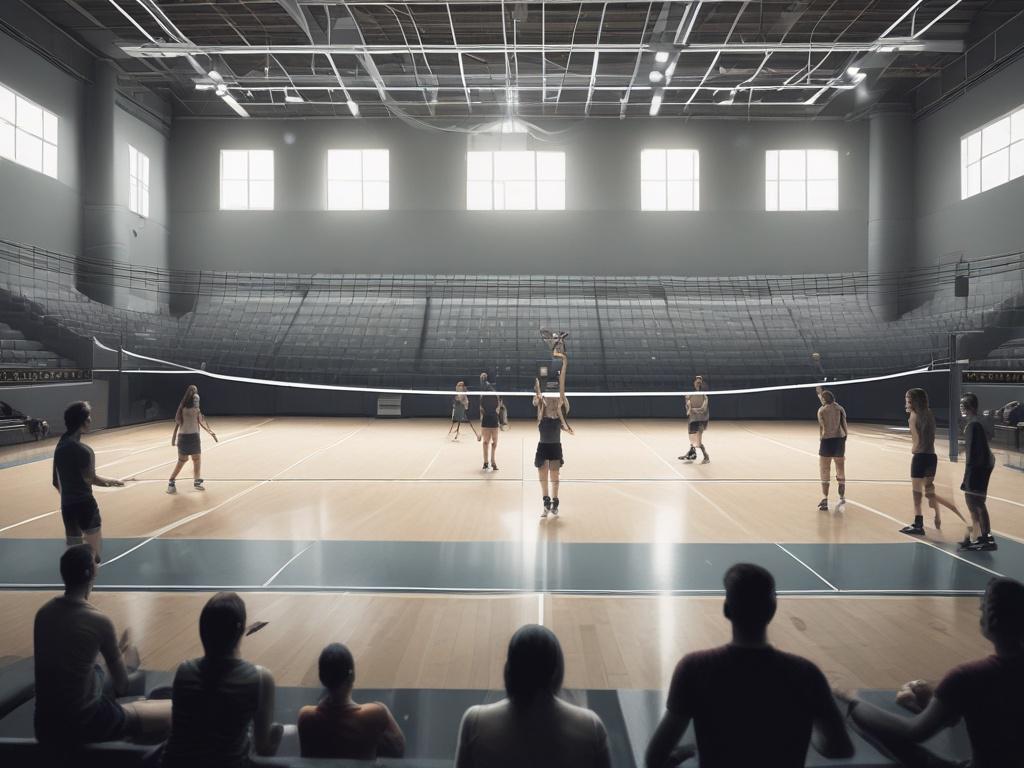 volleyball game film analysis, performance review, coaching
