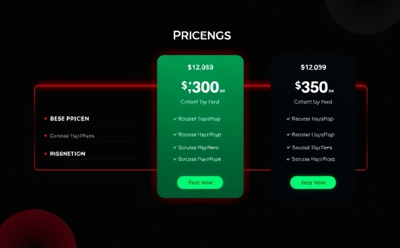 Pricing comparison