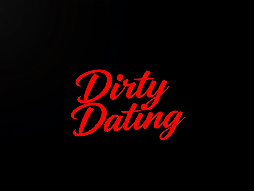 Modern sophisticated Dirty Dating logo design