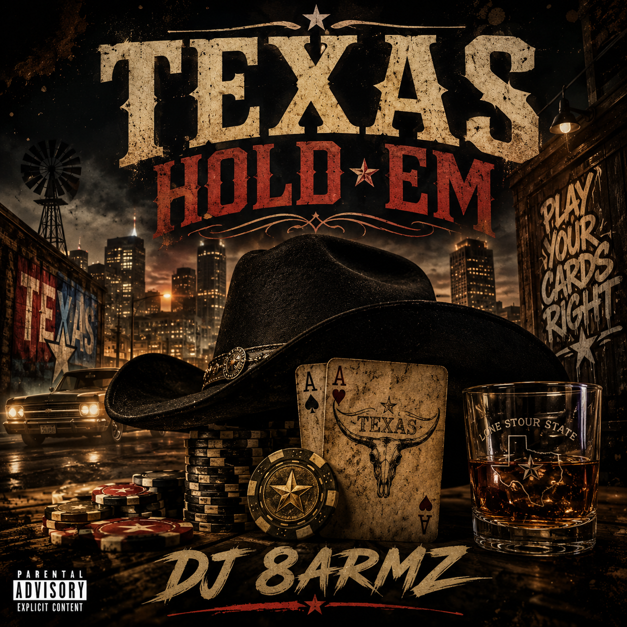 Texas Hold Em Blend - DJ 8ARMZ Mix Cover Art