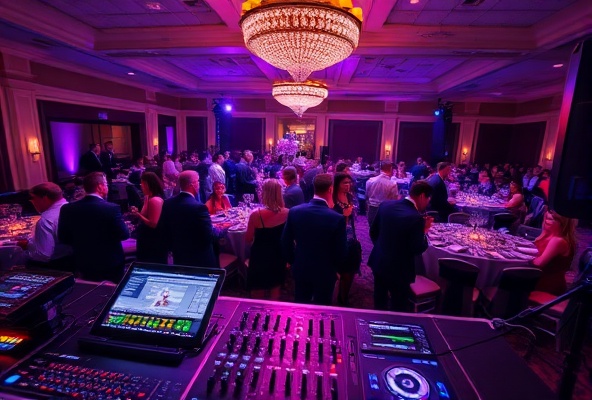 Corporate Gala - DJ 8ARMZ at professional business event