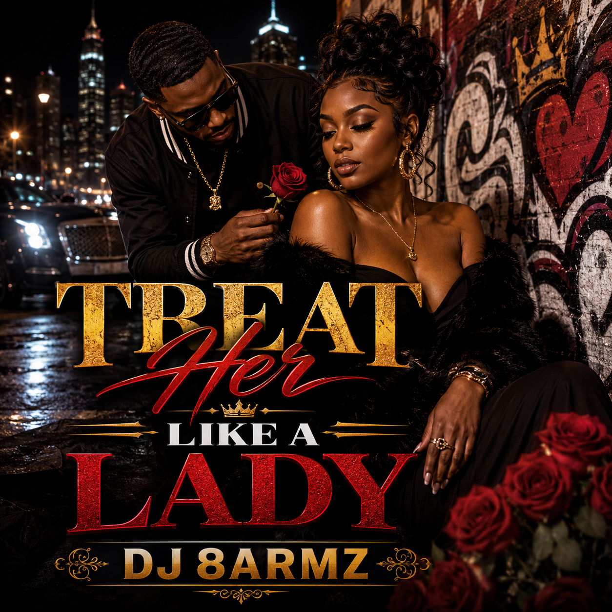 Treat You Right Blend - DJ 8ARMZ Mix Cover Art