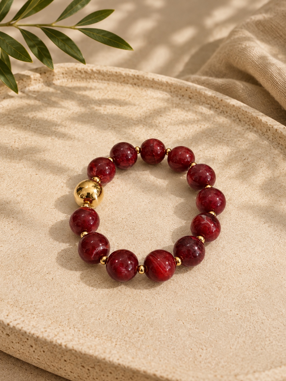Βραχιόλι Ruby Flame – Πάθος & Ζωτική Ενέργεια