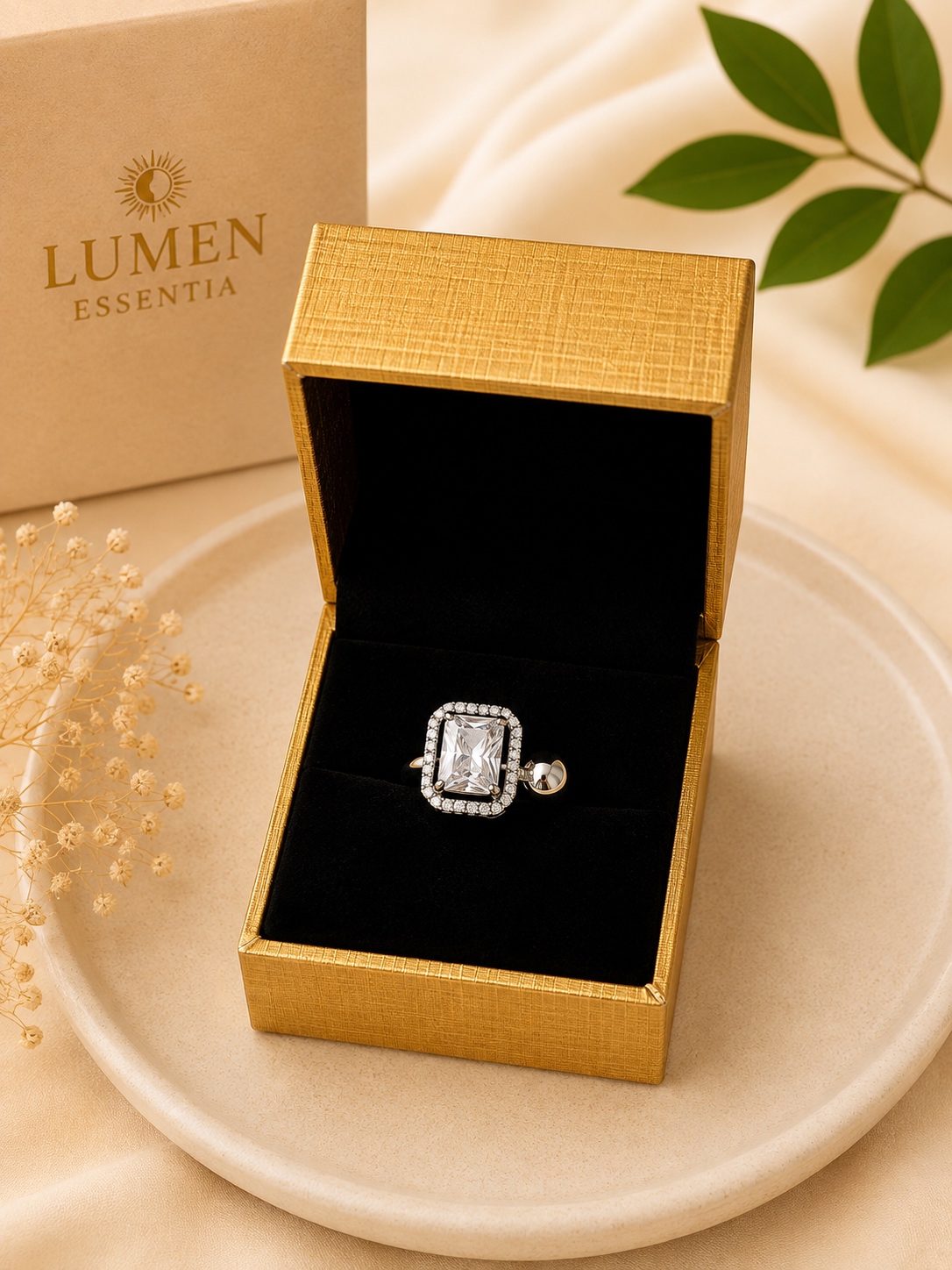 Δαχτυλίδι Lumen Radiance Silver