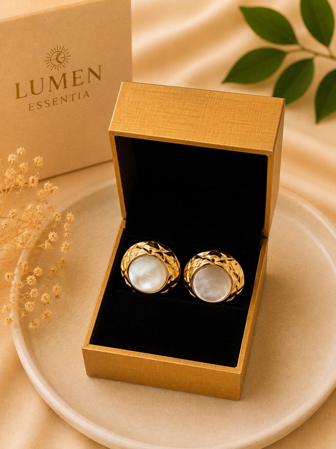 Ivory Pearl Earrings