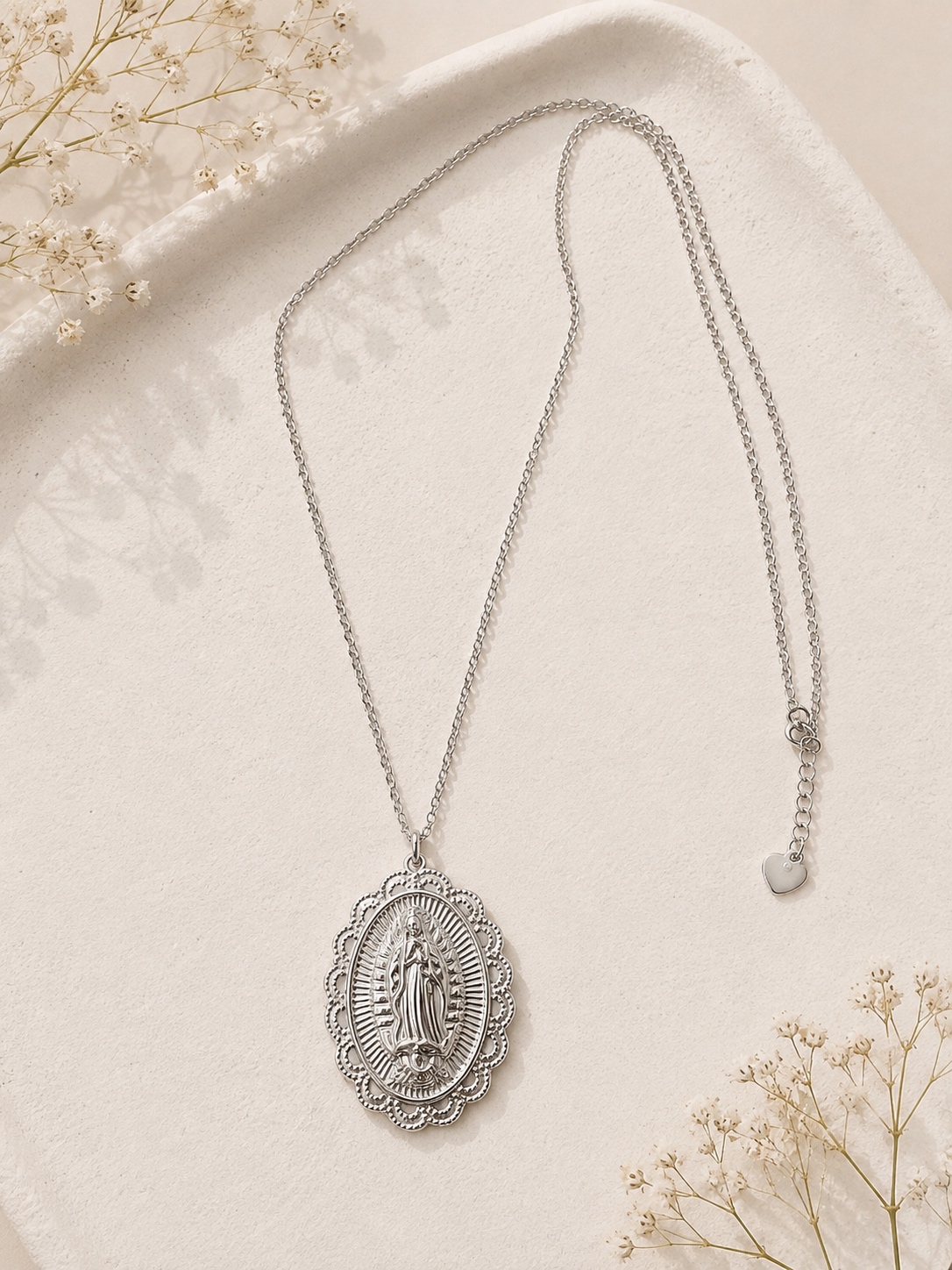 Κολιέ Lumen Divine Grace Silver – Πίστη & Προστασία