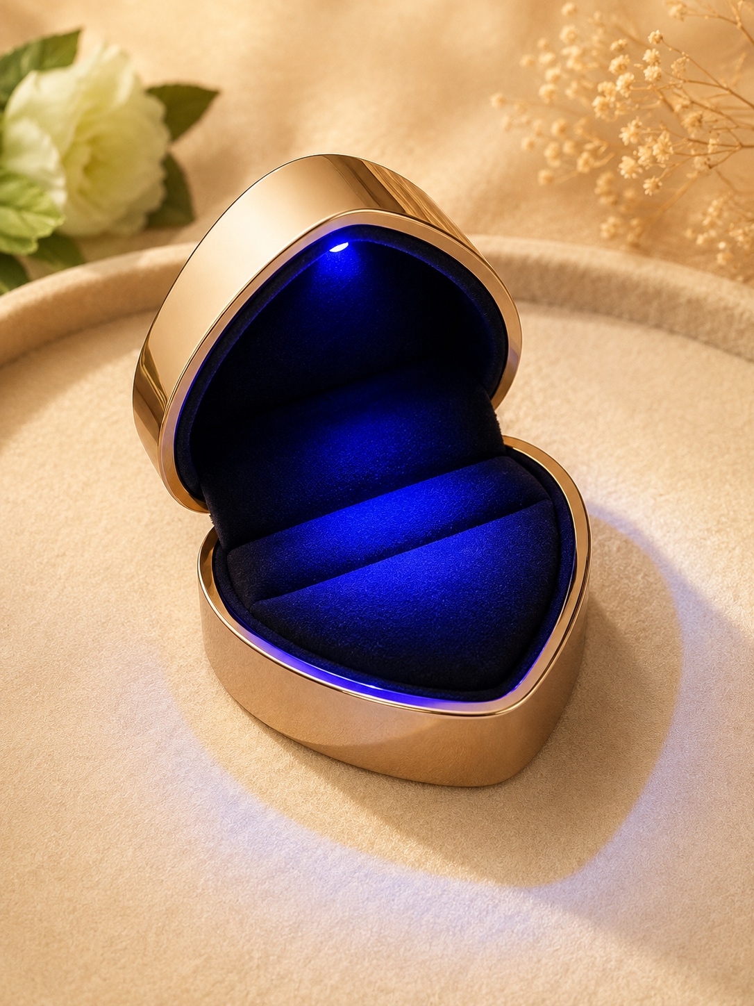 Luxury Heart Gift Box – Premium Συσκευασία Δώρου