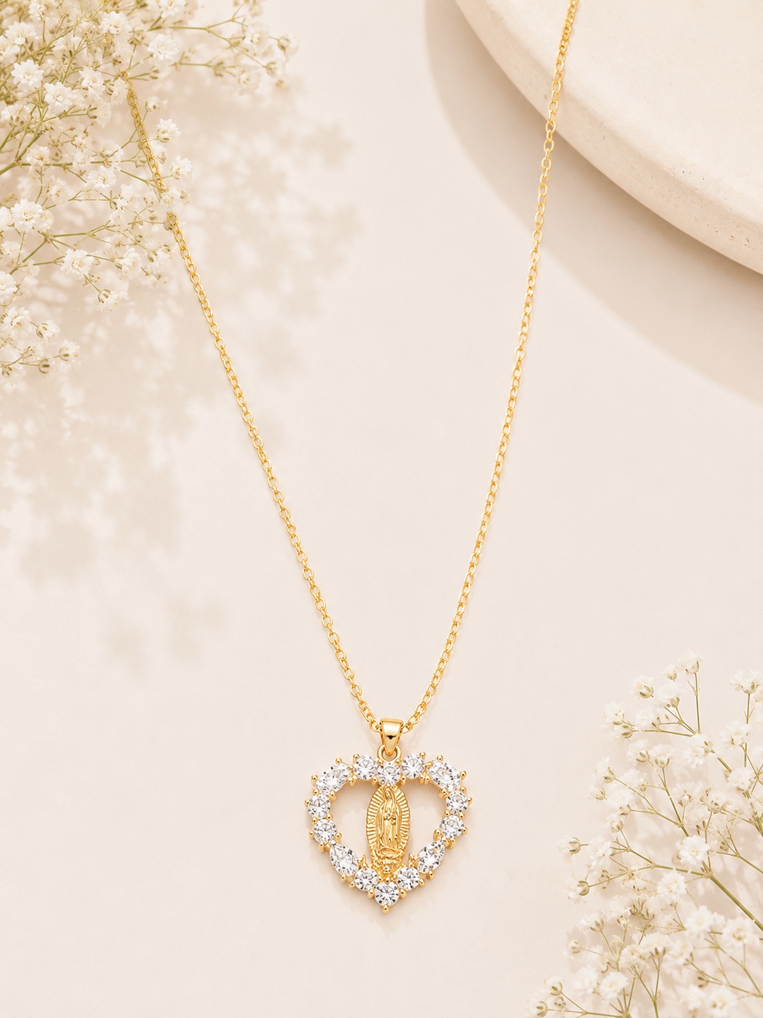 Κολιέ Lumen Sacred Heart – Πίστη & Προστασία