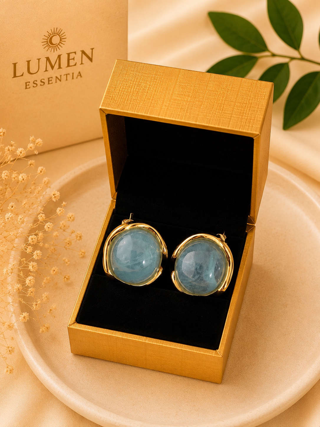 Azure Glow Earrings