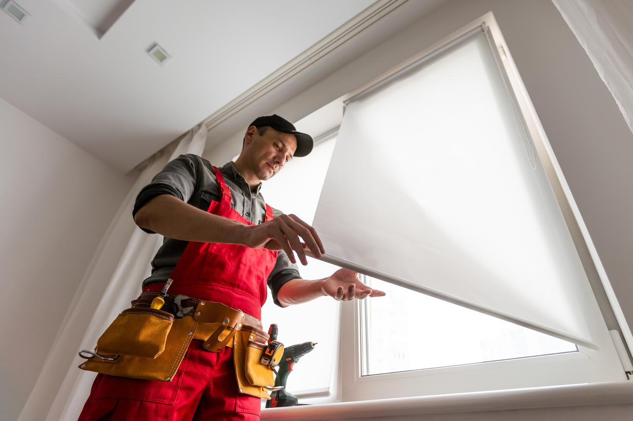 Office glass installation