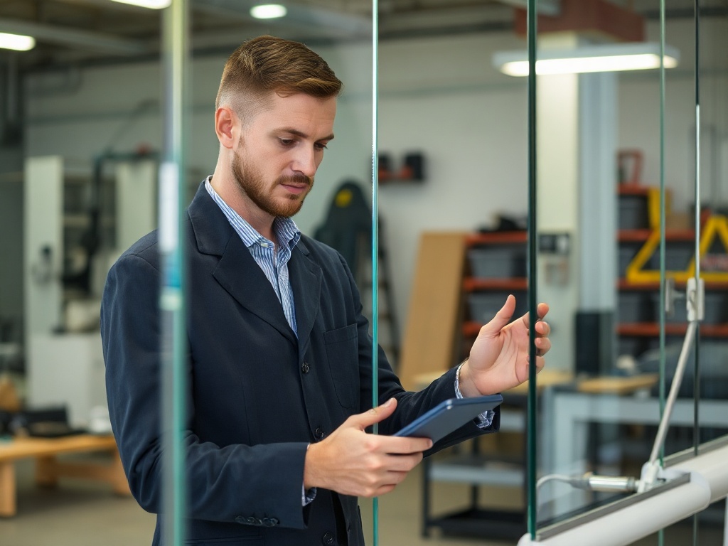 Professional glass installation service