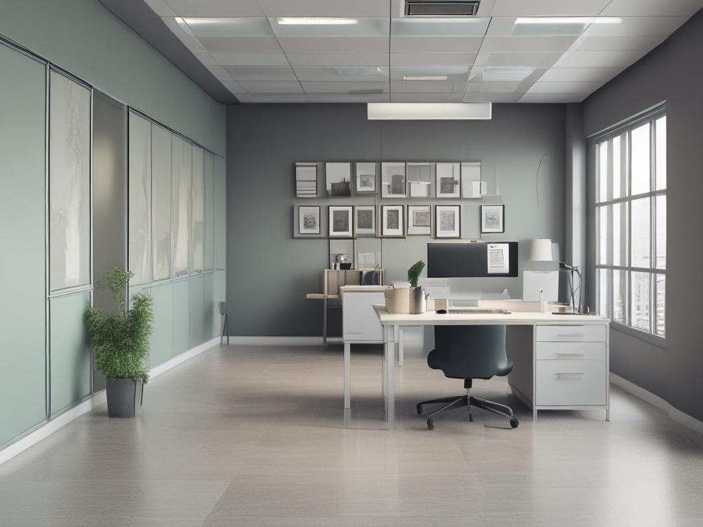 commercial cleaning, professional service, clean office