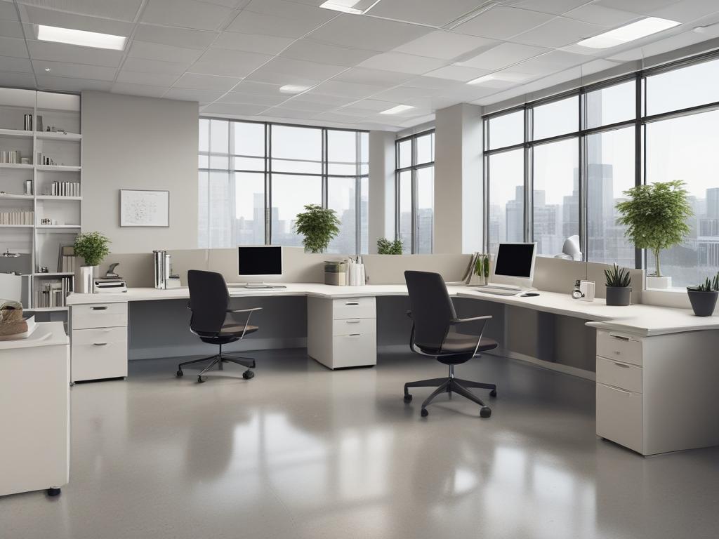 eco-friendly office cleaning, Allentown, before and after, clean office