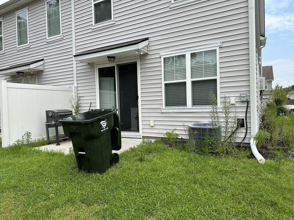 Before - Customer backyard