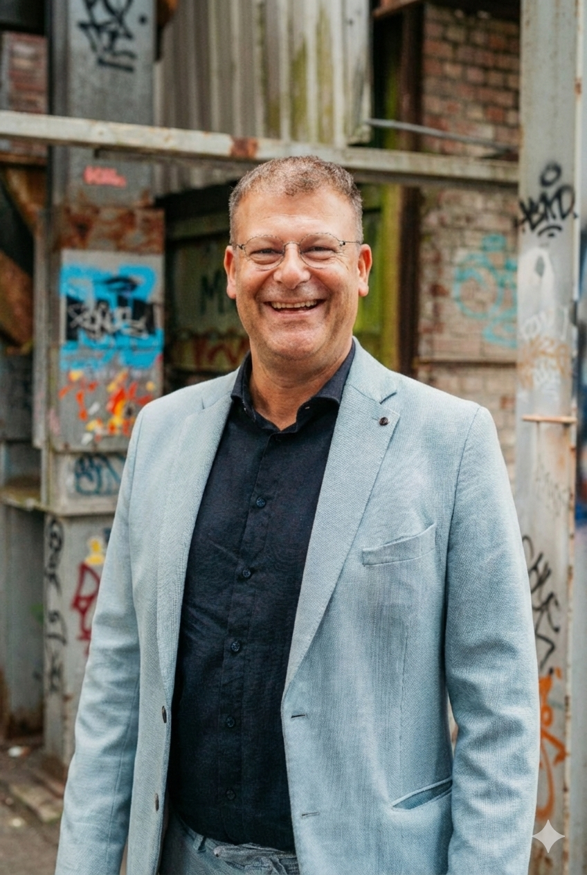 Portret Bas, oprichter URBAN SHAPERS