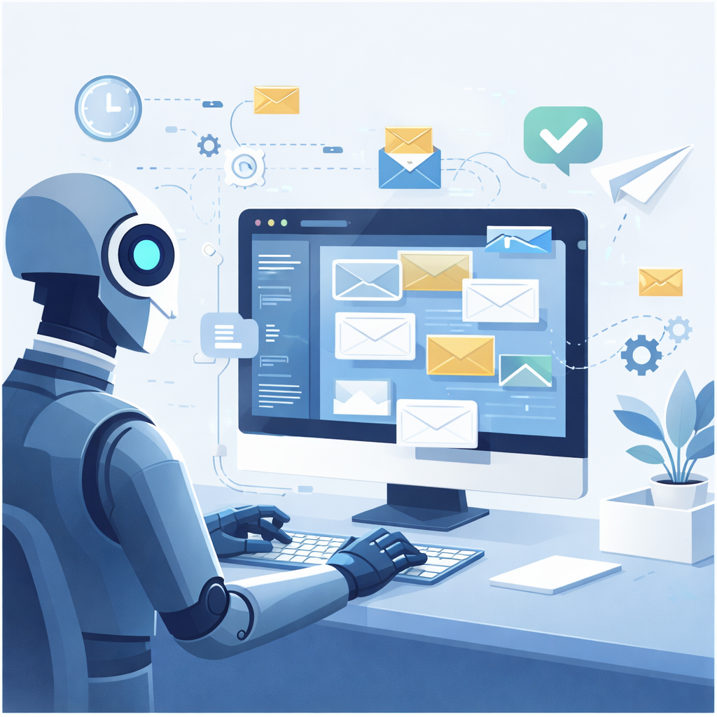 robot managing emails in sleek office.png