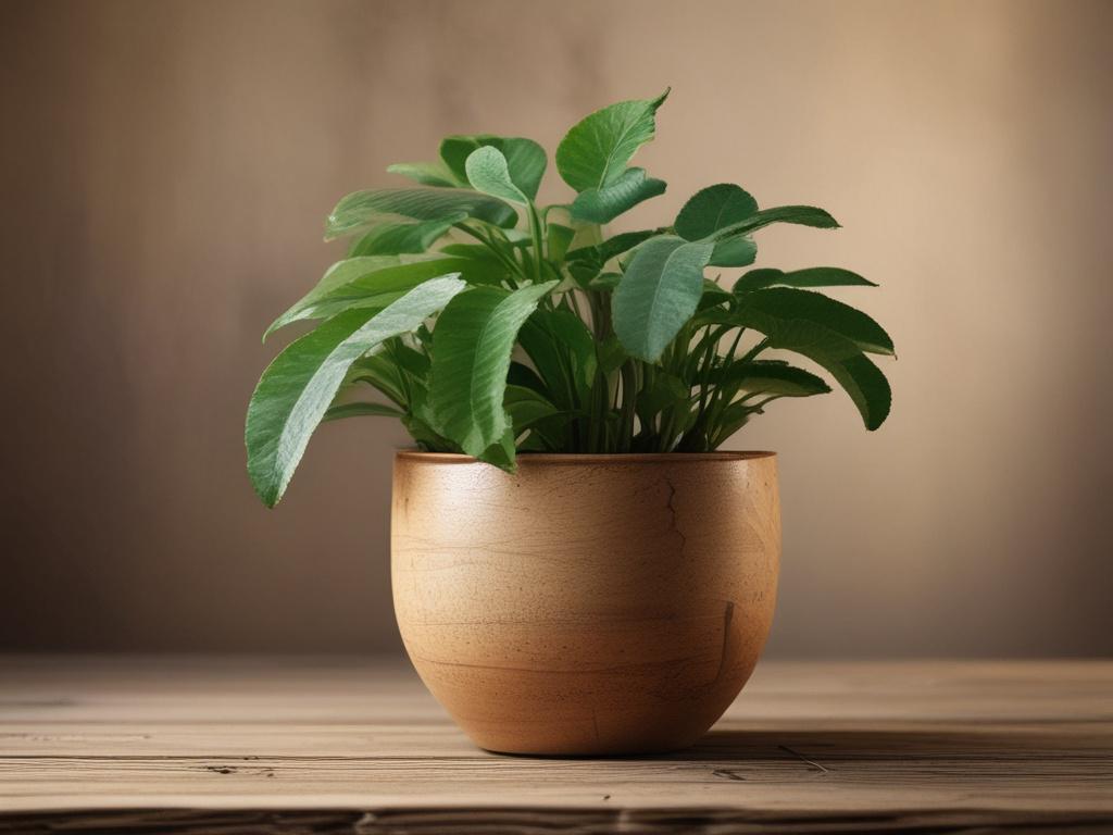 A realistic high resolution of a vibrant indoor plant in