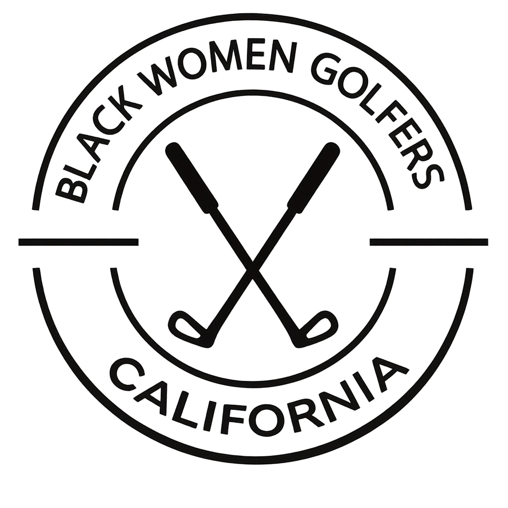 Black Women Golfers California Logo