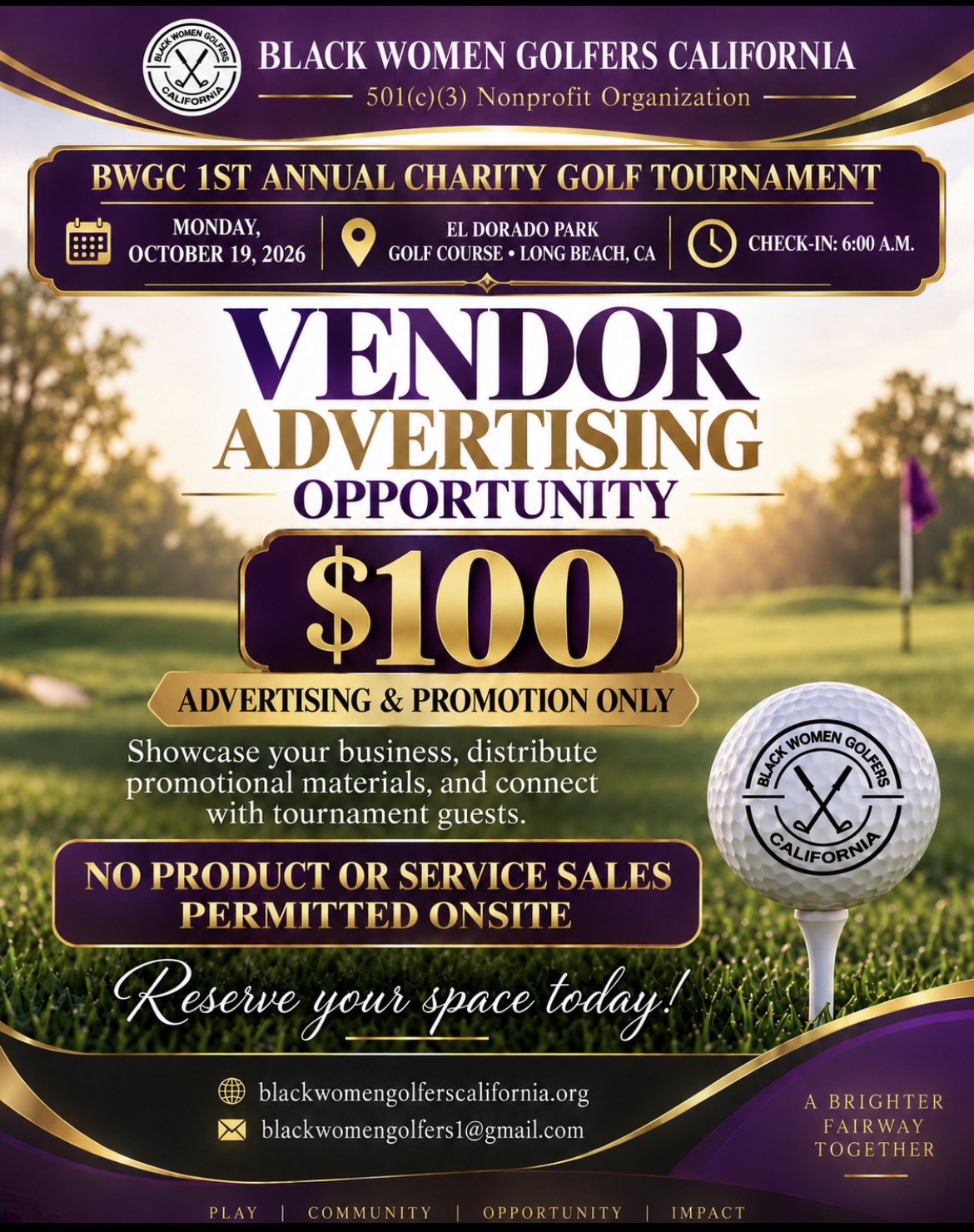 Vendor Flyer