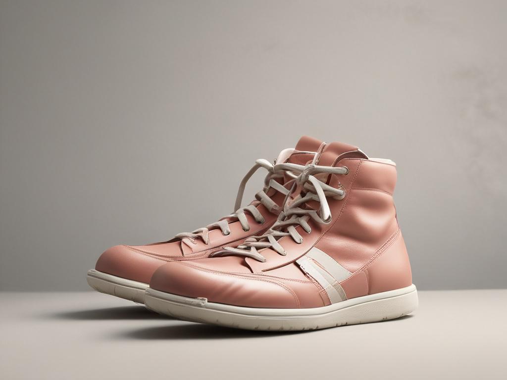 junior boxing shoes, lightweight, flexible, supportive, high-top