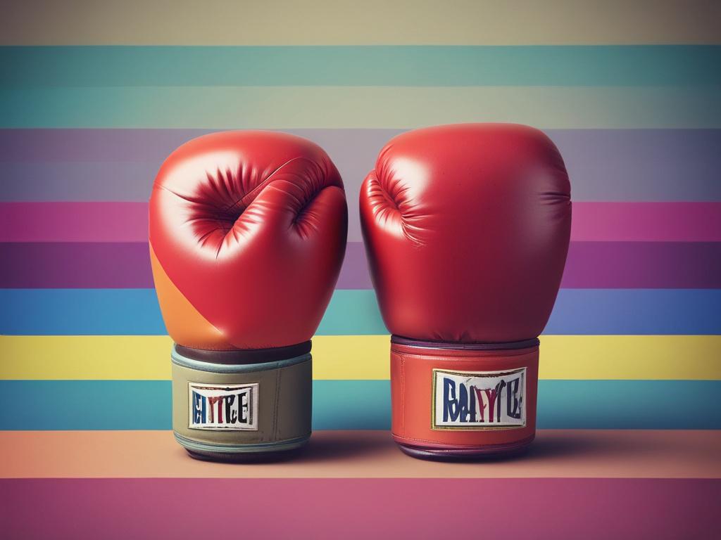 kids boxing gloves, champion, colorful, safe