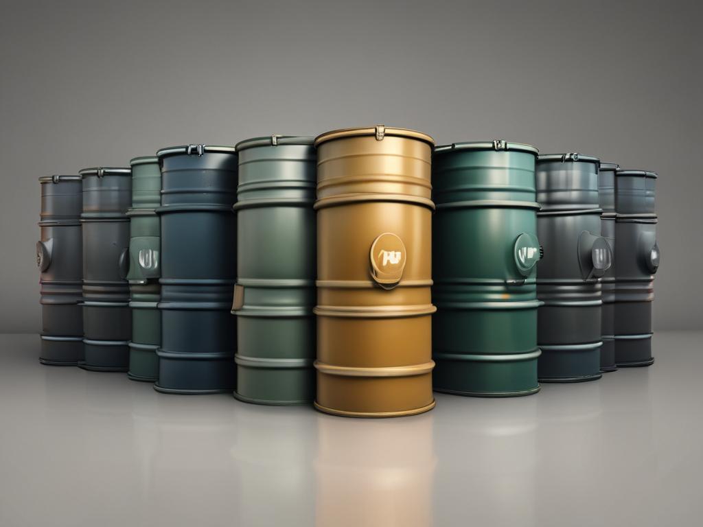 crude oil trading, oil barrels, global trade