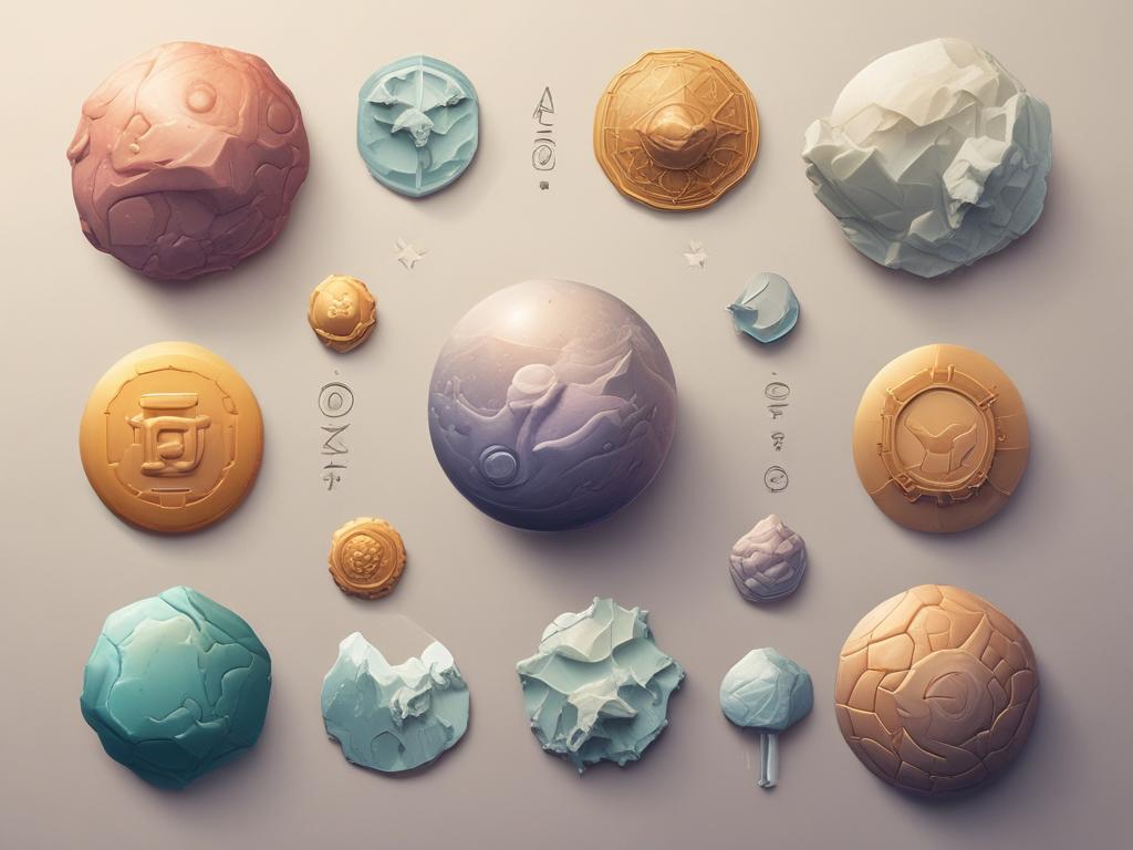 tokens, adventure, space theme, crypto fun
