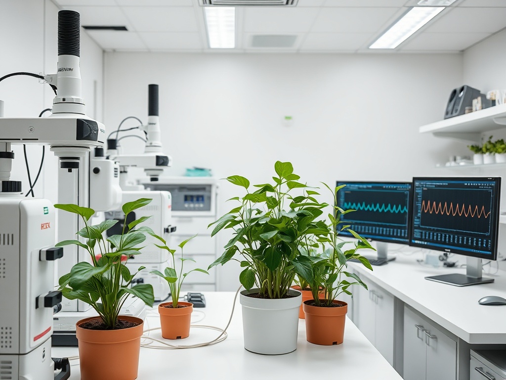 Research lab with NeuroBloom monitoring