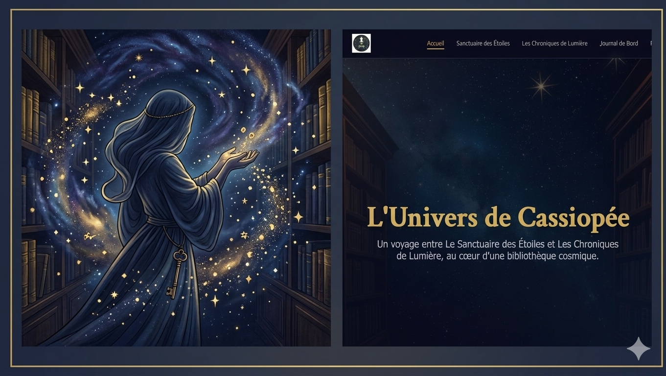 Cassiopée, la Semeuse Stellaire