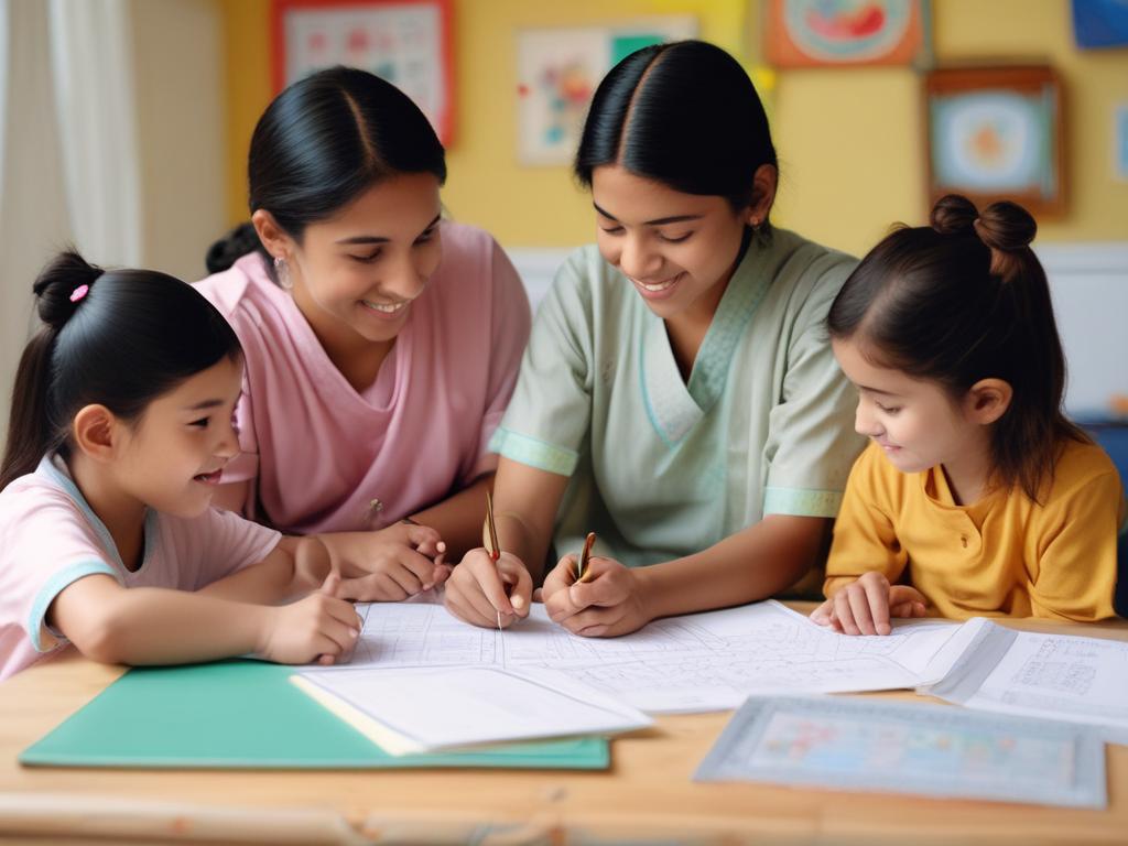 Vedic Maths, children learning, joyful classroom