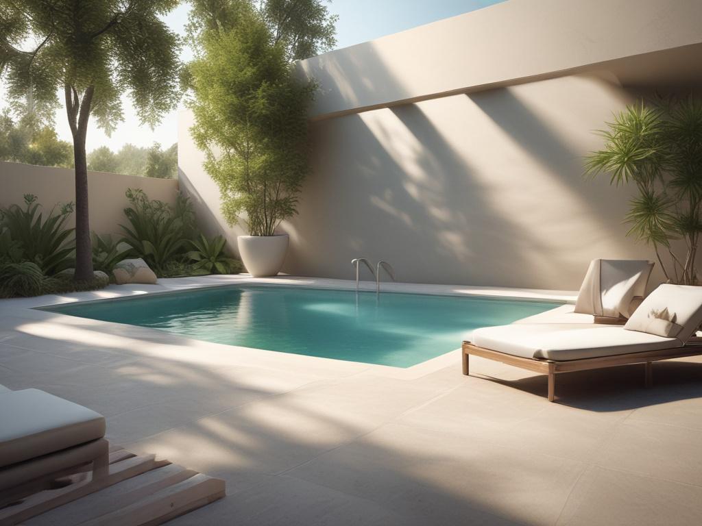pool plastering, smooth finish, beautiful pool
