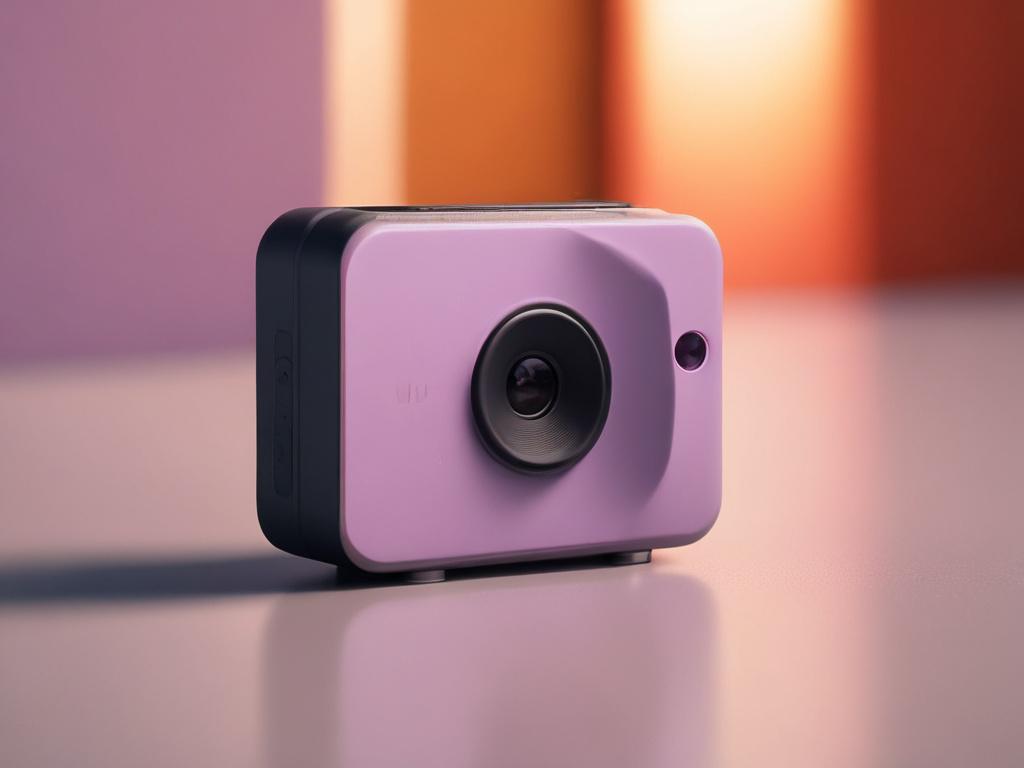 A close up shot of a modern streaming device, sleek