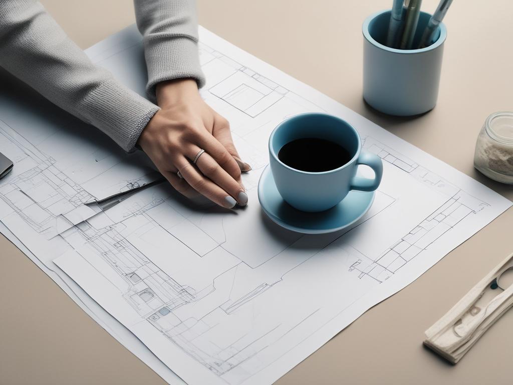 consultation, meeting, blueprint, design