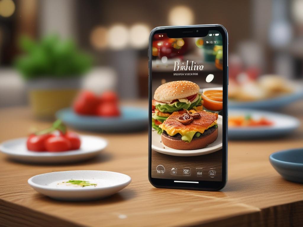 A high resolution close up of a smartphone displaying the