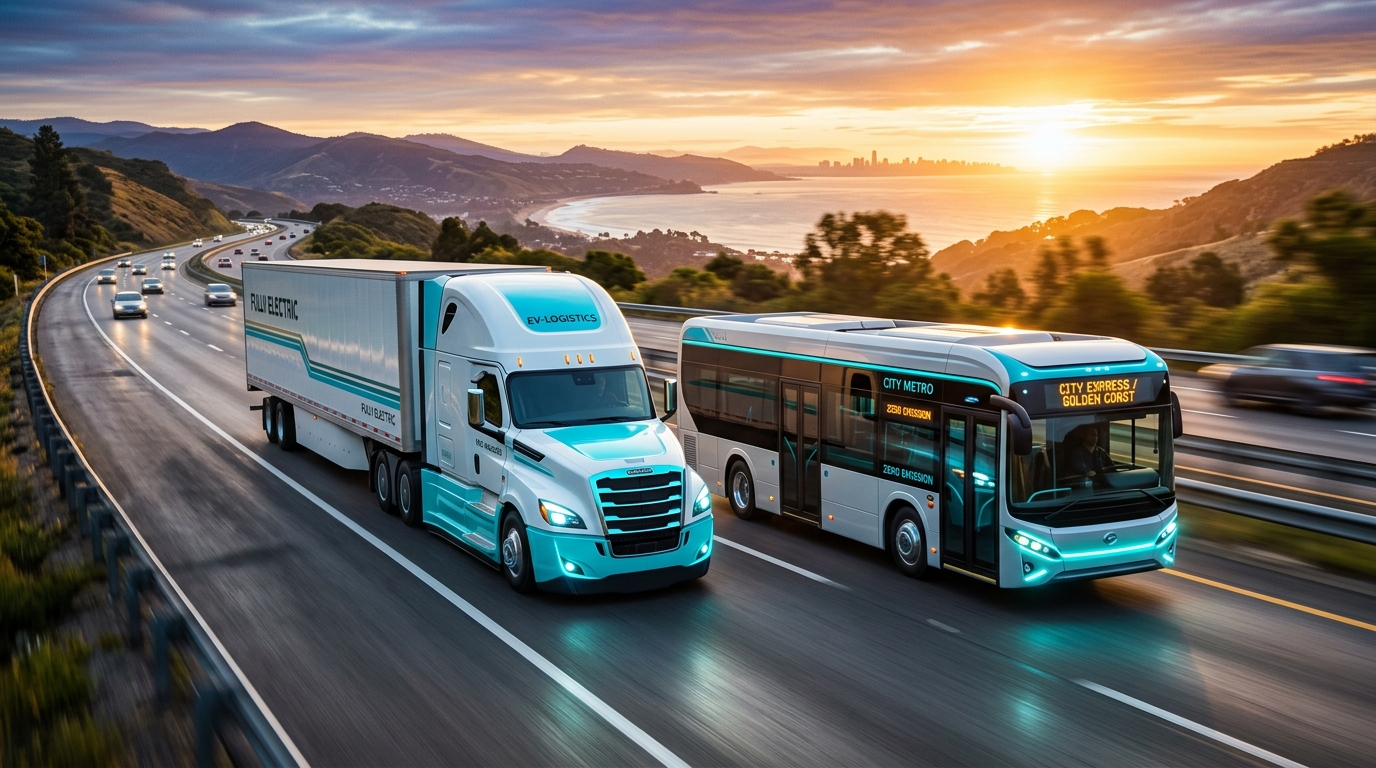 The time for electric trucks and buses is now