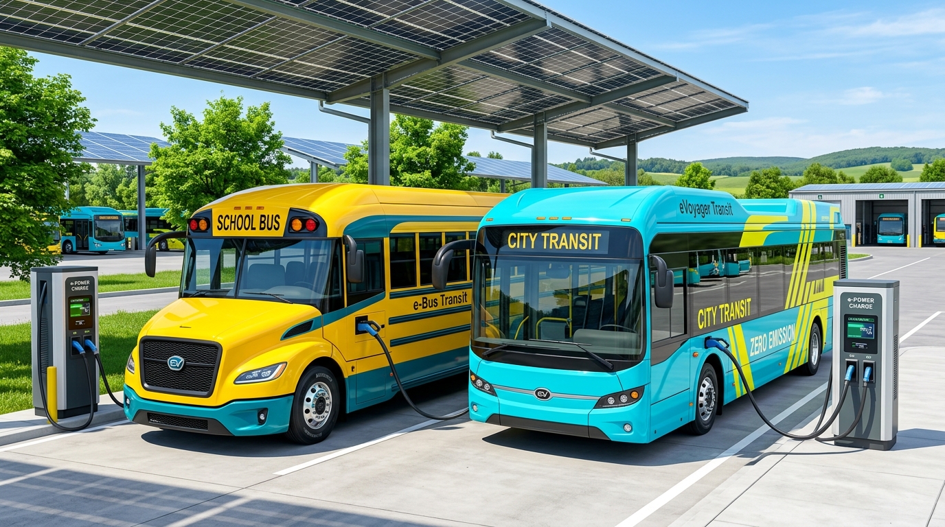 Electrifying bus fleets