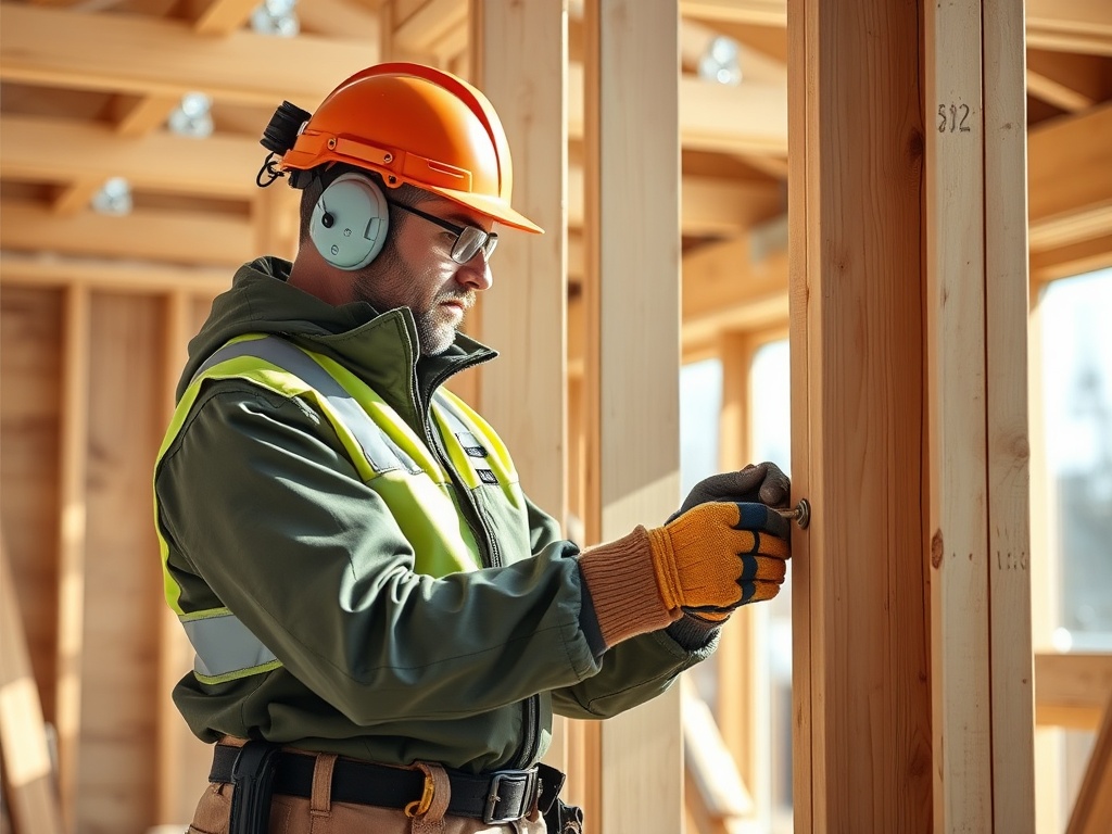 Artisan menuisier réalisant des travaux de qualité